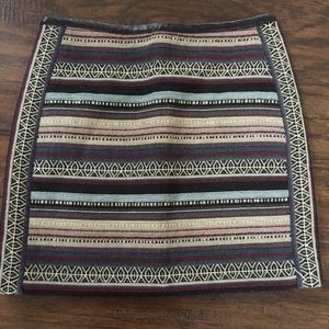 H&M Woven Tribal Skirt